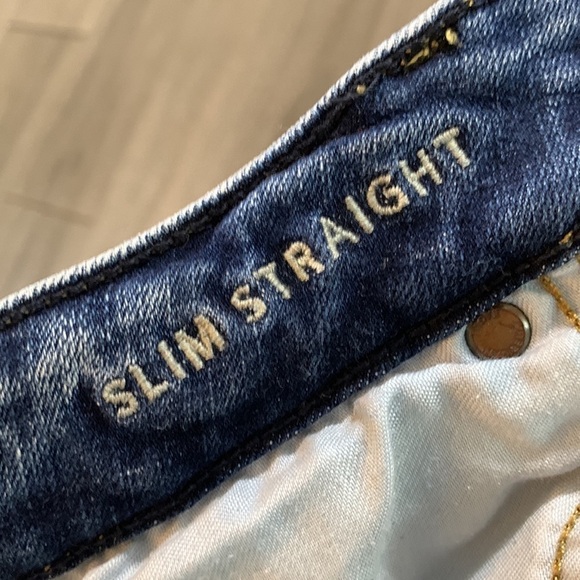 American Eagle Slim Straight Airflex+ Medium Wash Jeans size 30x32 - Picture 9 of 10